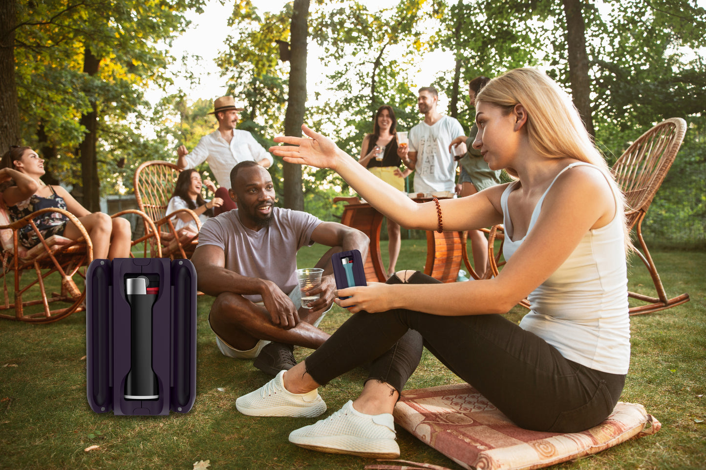 The Puff Pack - Thoughtfully Designed Carrying Case - Fits Anywhere